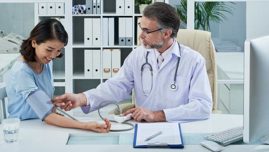 USCIS Green Card medical examination setup